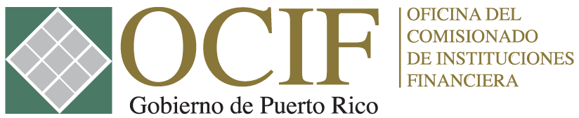 Logo de OCIF, Oficina del Comisionado de Instituciones Financieras de Puerto Rico